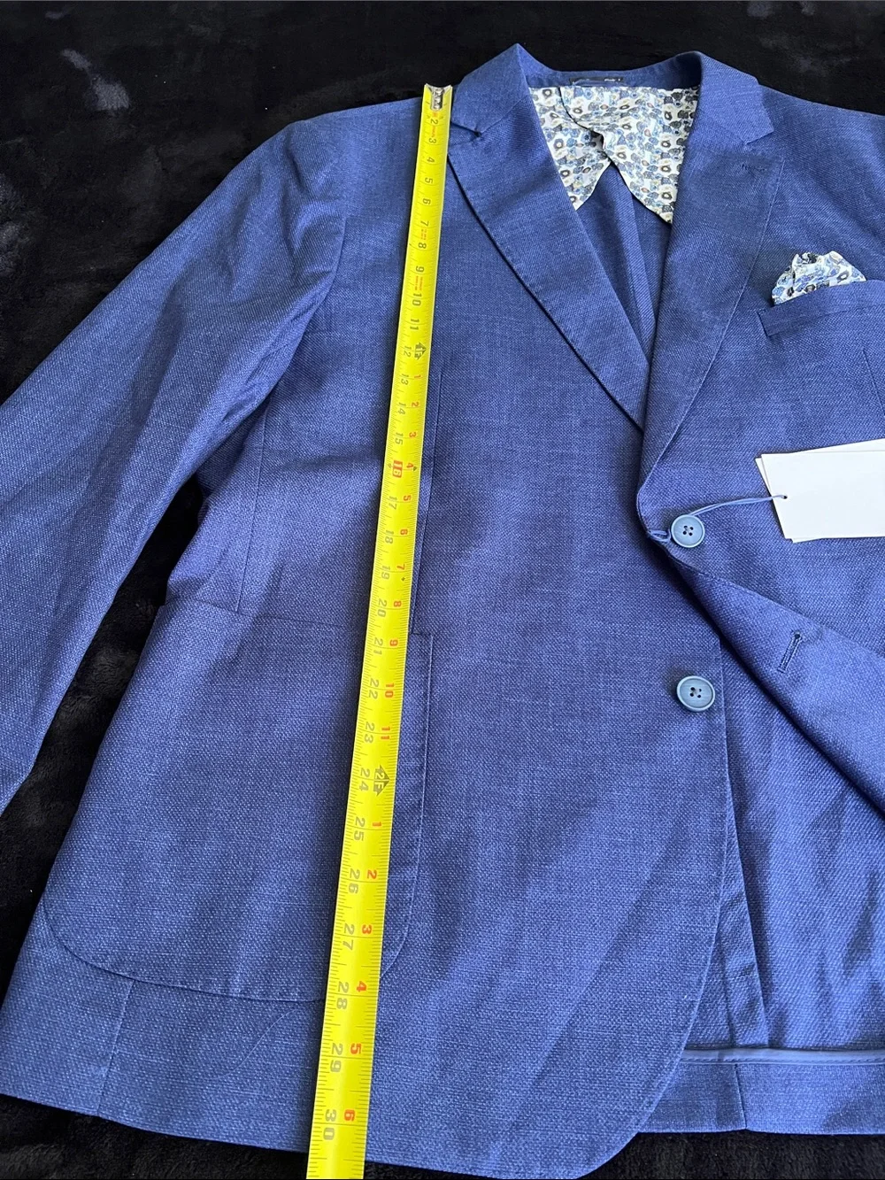 High Quality Italian light weight blue blazer
